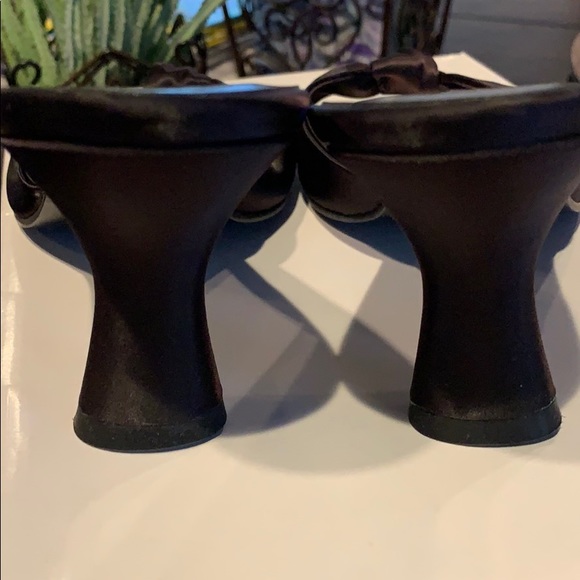 Women’s size 8 Unlisted Heels Black Satin NWOT - Picture 3 of 4